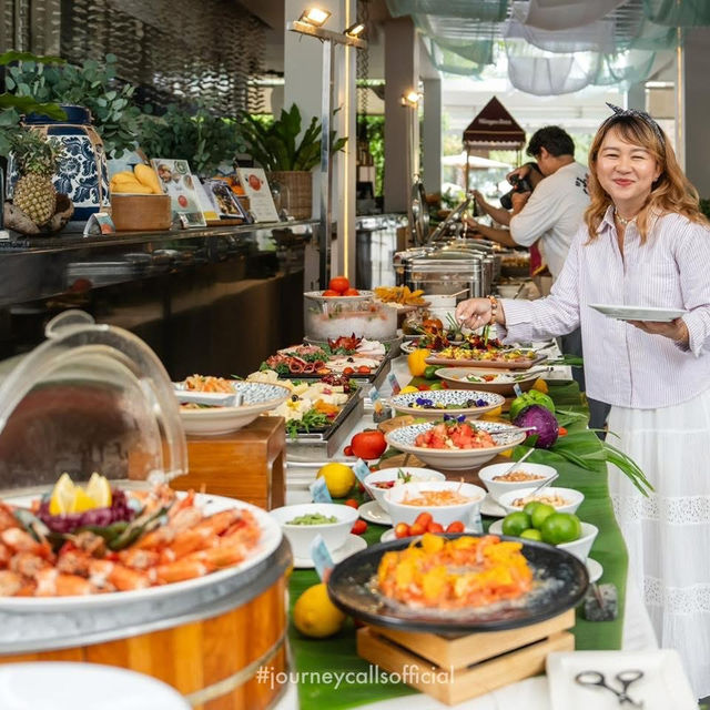 Saturday brunch ที่โรงแรมหรูภูเก็ต