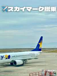 ✈️スカイマーク搭乗