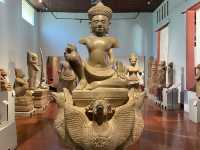 The National Museum of Cambodia,a collection of Khmer art and artifacts