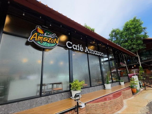 Cafe Amazon Vibe ดีในแก่งกระจาน จ.เพชรบุรี☕