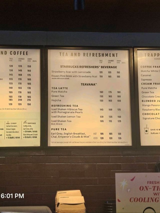 ☕ รีวิว Starbucks แหลมทองบางแสน – มัทฉะหอม