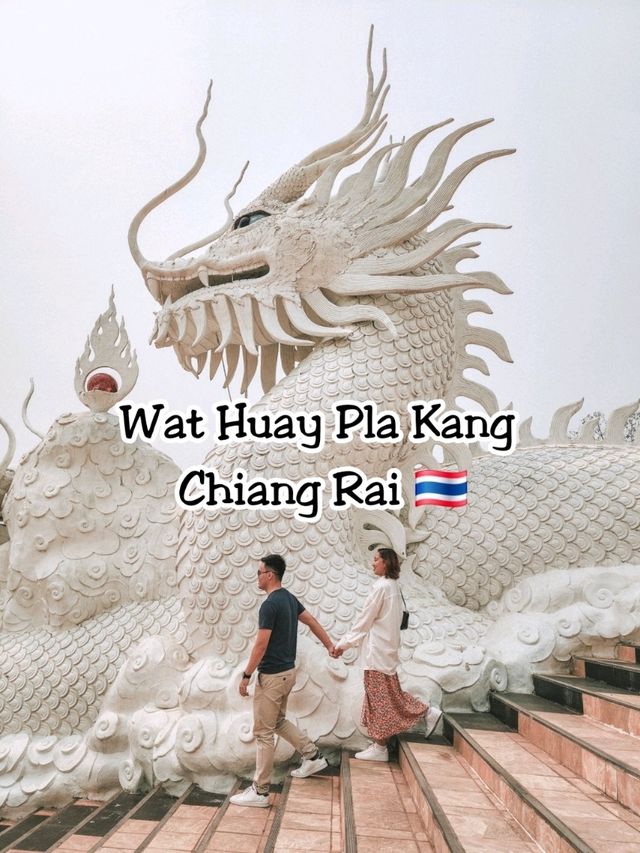 Serene Views and Religious Vibe at Wat Huay Pla Kang 🛕🌸