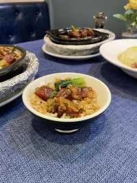 經典配搭的煲仔飯