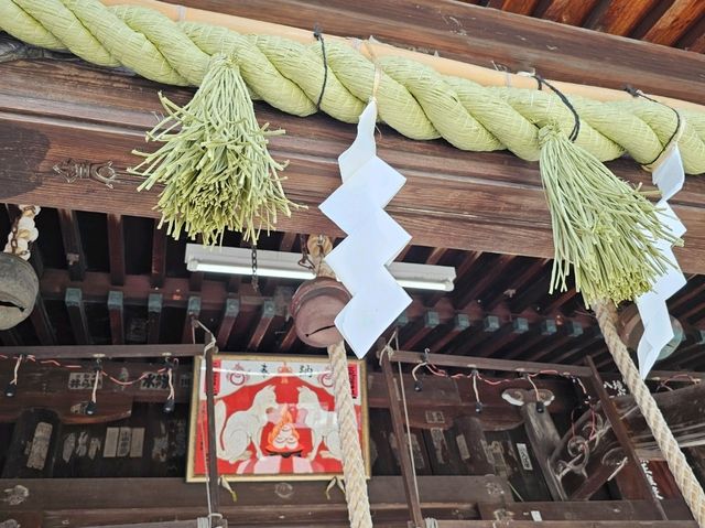 戀愛紅色打卡點❤️犬山城下的三光稻荷神社⛩️🦊