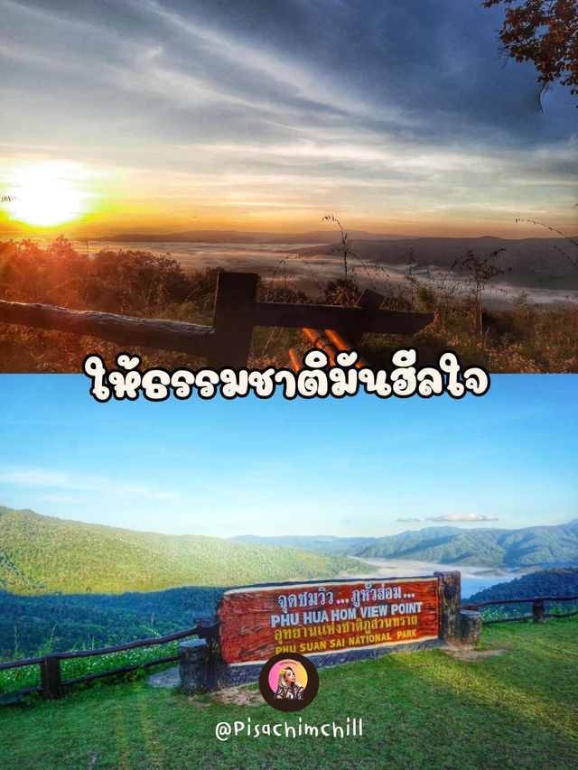 พาเที่ยวชมธรรมชาติ ที่ภูหัวฮ่อม จังหวัดเลย