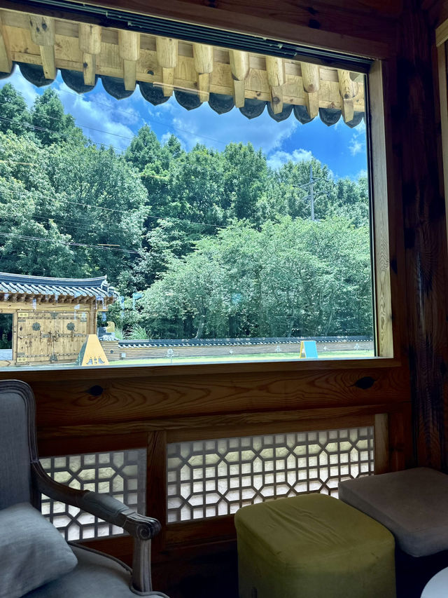 🇰🇷넓고 맛있는 경주 한옥카페 BROS