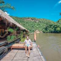 River Kwai Jungle Rafts Floating Hotel 