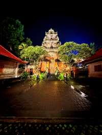 Moonlit Serenity at Saraswati Temple