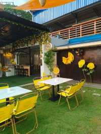 A Sunny Yellow Café and the Perfect Latte in Desaru