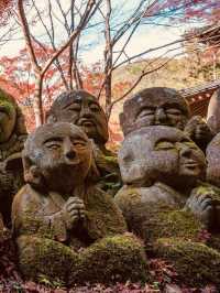 Summer Visit to Otagi Nenbutsuji Temple (愛宕念仏寺) – Kyoto’s Whimsical Stone Buddha Haven** 🗿🌿