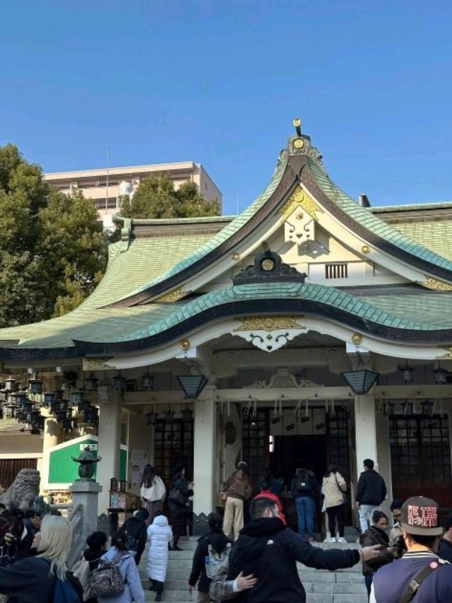 🏯🇯🇵日本大阪必去景點（二） 大阪難波八坂神社
