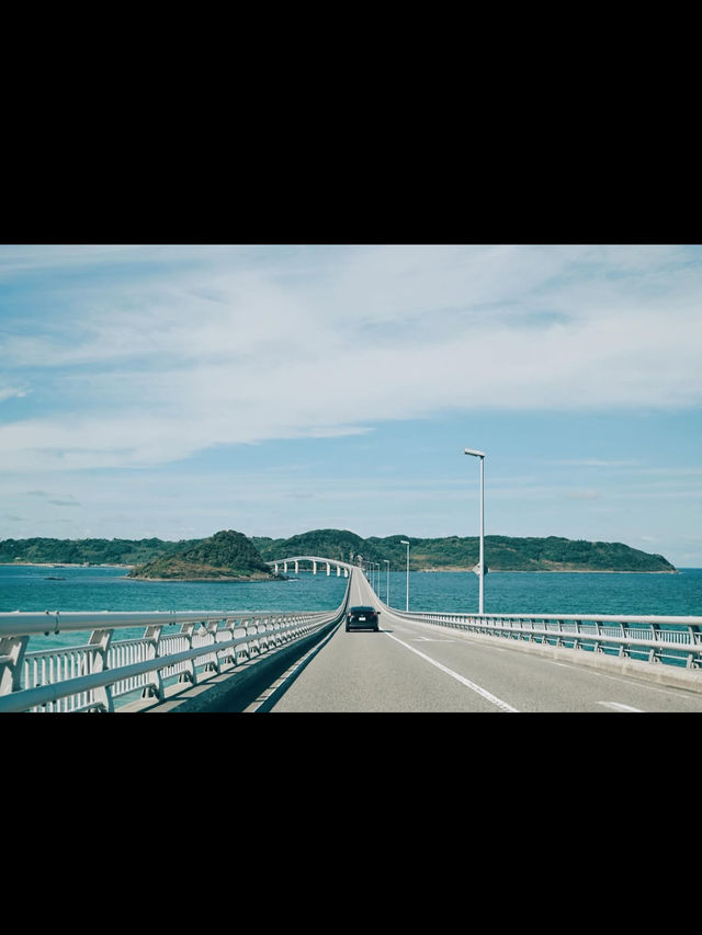 🌉角島大橋｜まるで海外！コバルトブルーの海に架かる絶景ロード