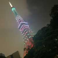 #鋼鐵巨神與夜幕紅塔：台場高達與東京塔之夜🗼🤖