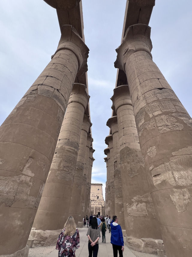 ［埃及旅遊］盧克索神殿🏛️優雅對稱的千年信仰之地 