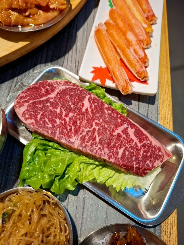 海鮮刺身、燒肉任你吃！韓燒大叔超值