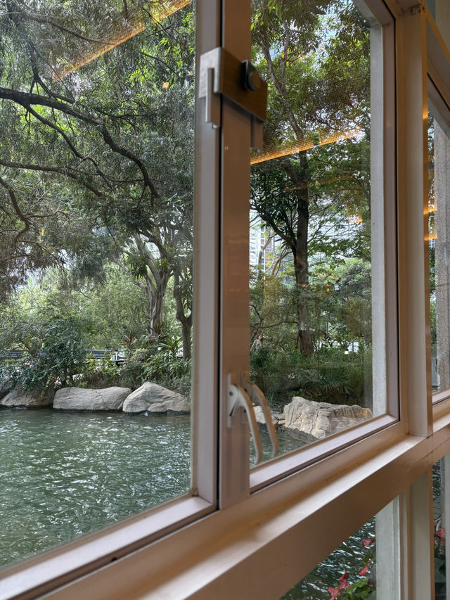 香港公園靚靚cafe 園林中用餐的體驗 香港公園靚靚cafe 園林中用餐的體驗