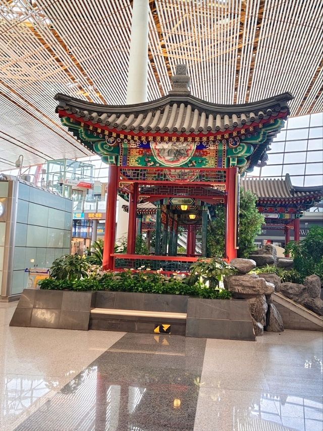 第一次來到腹地廣大的北京首都國際機場🛬 第一次來到腹地廣大的北京首都國際機場🛬