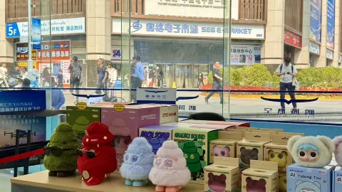 Huaqiangbei SEG Square — Cute AI Companion Plushies You Can Bring Home — traveler post in Huaqiangbei Area