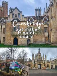 เที่ยวให้ถึงฟีลไม่ใช่แค่ถึงที่—เคล็ดลับไปCambridge