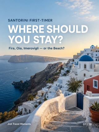 Santorini: Fira, Oia, Imerovigli—or the Beach?