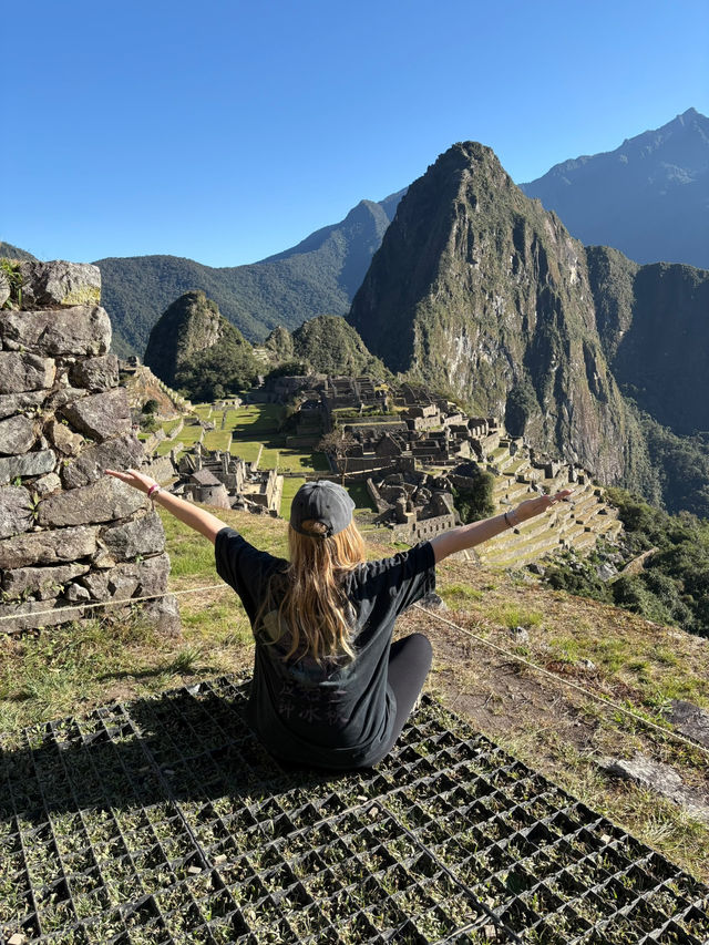Marvellous moments at Machu Picchu 