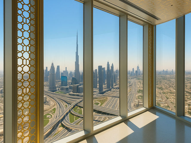 Inside the Dubai Frame – A Walk Through Time & Space ✨🌆