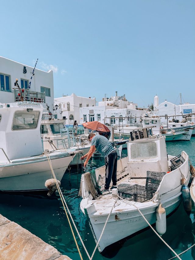 A day in Naousa, Paros | Greece💙