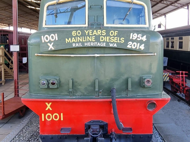 The Railway Museum Perth 🗺️