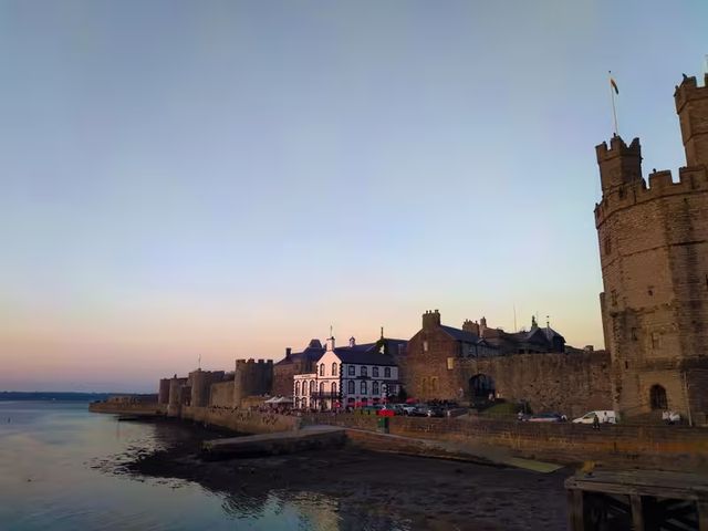 <威爾斯親王的誕生地 - 卡納芬城堡 (Caernarfon Castle)>