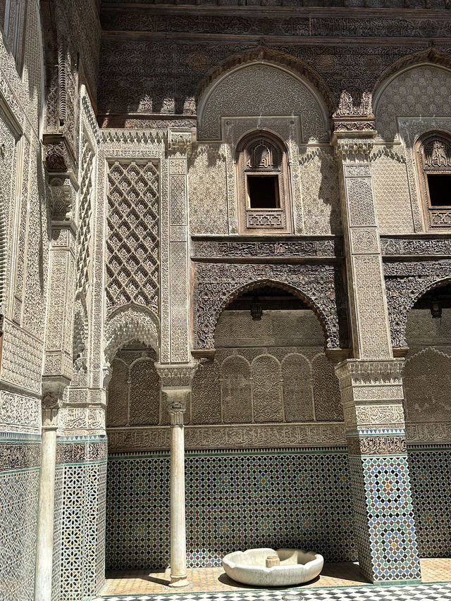 Fez is a city of artisans. 