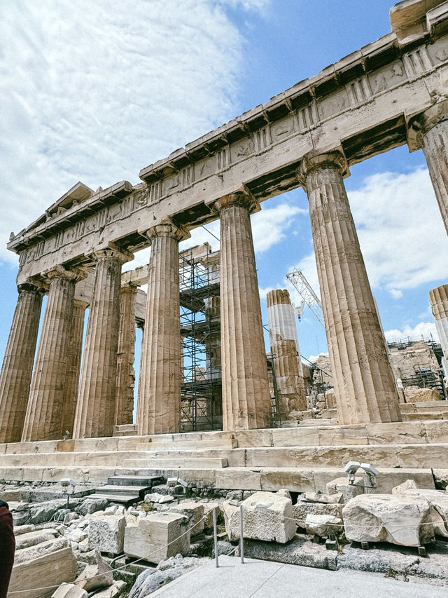 History in the Heat and Views Worth Climbing For 🇬🇷☀️🏛️
