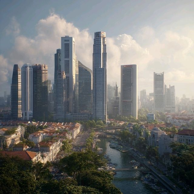 Singapore Night Magic 🌃 And day too..  😍🤯