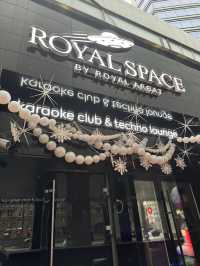 Walking places with night life in Arbat street Moscow