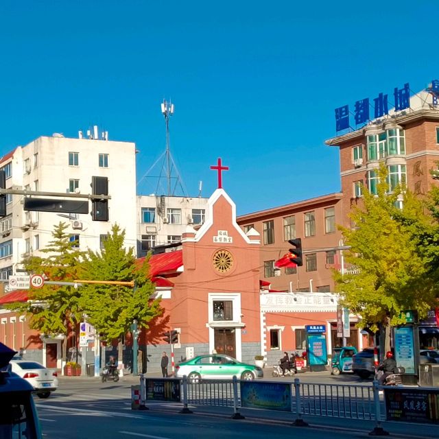 遼寧丹東市鳳城市的基督教老教堂