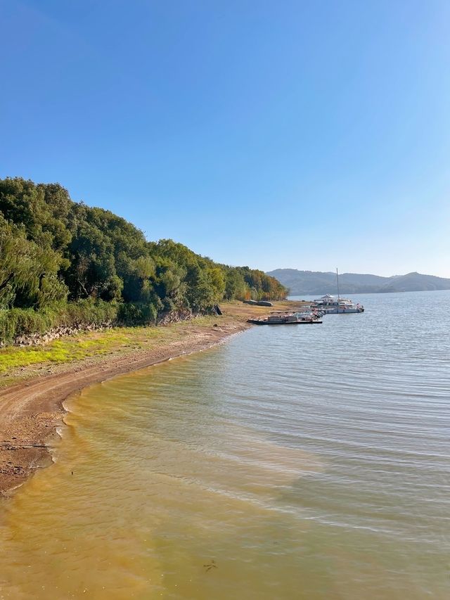 秋遊天目湖賞湖光山色之瀲灩