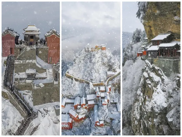 Come to Wudang Mountain for a snow journey!