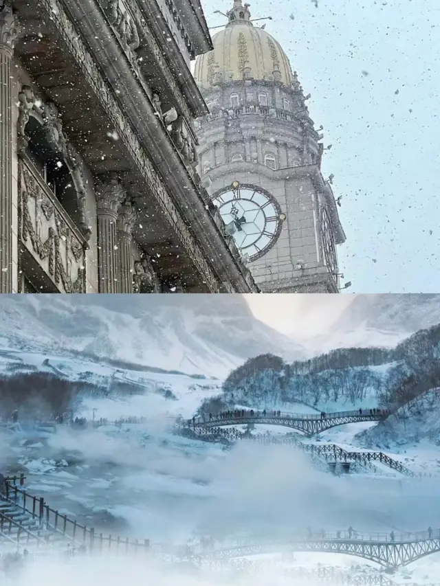 Sisters planning to go to Harbin in winter, persuade one if you can