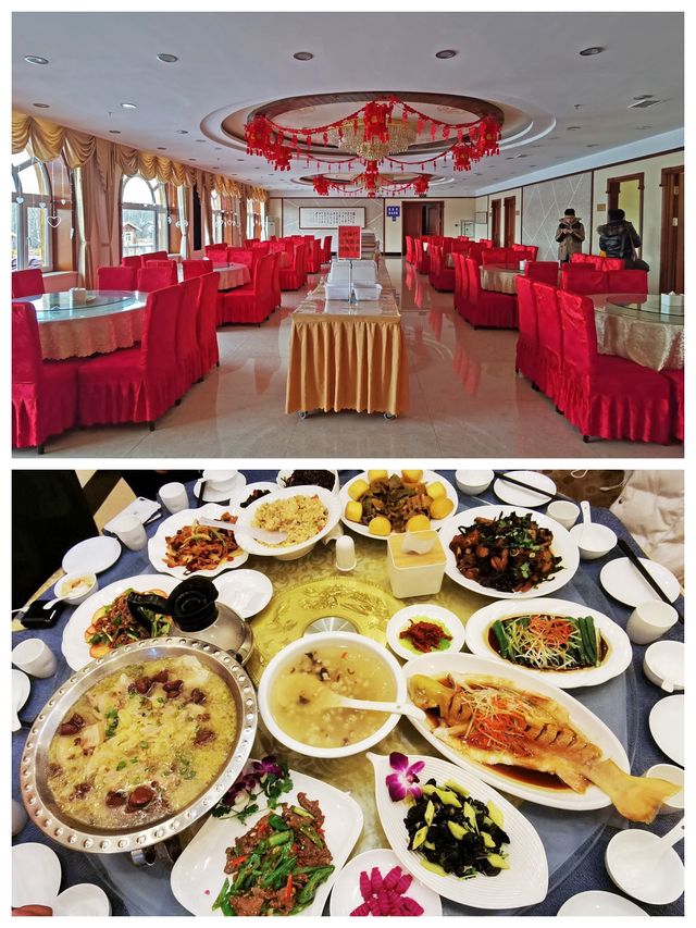 長白山露水河，住小木屋別墅，品東北風味美食