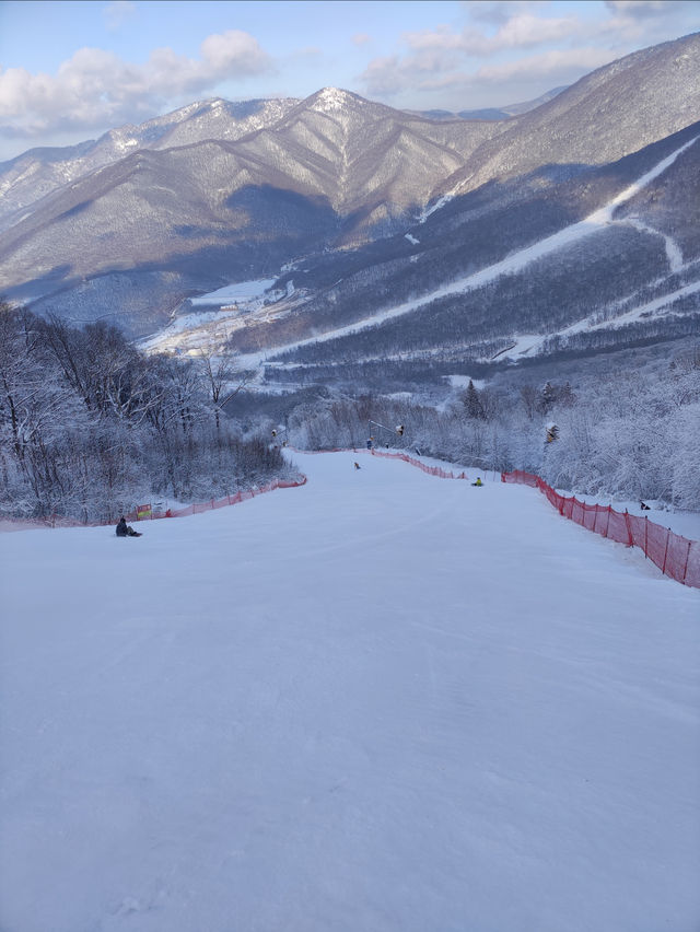 滑雪新手勇闯北大湖，霧凇太好看了