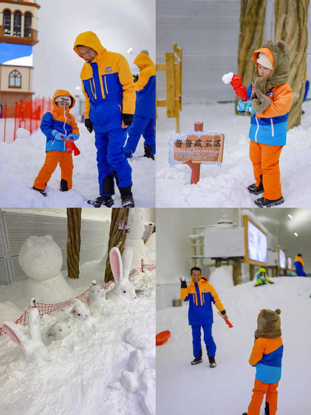 夏日清涼遛娃｜終於在深圳實現玩雪自由啦～