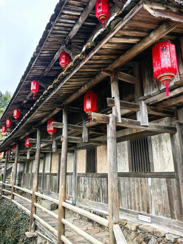 福建桂峰古村落隱藏在群山之間的村落