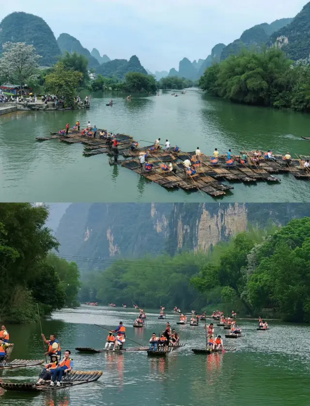 As the saying goes: "Guilin's landscape tops those elsewhere, while Yangshuo's landscape tops that of Guilin," enjoy a 5-day, 4-night trip during the May Day holiday