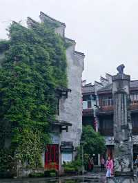 雨後的街景還是很美~玉山縣七里街