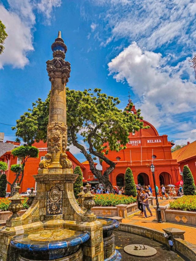 This is the Dutch Red House in Malaysia♥️🤩