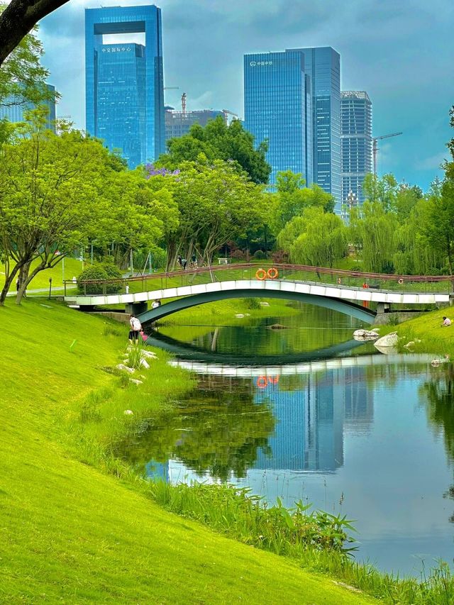 在成都！！！我唯一想去無數次的公園！！