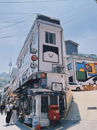 서울 명동｜만화거리 정말 찍기 좋아요