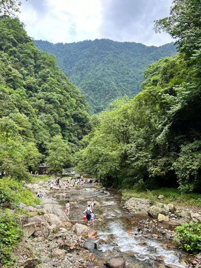 成都周邊2h，看猴子耍水輕徒步好去處