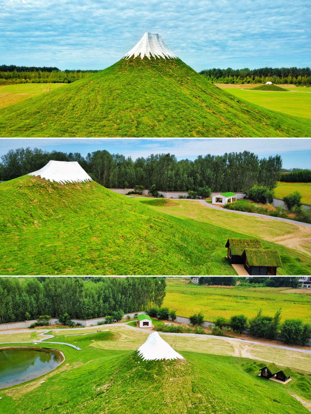 北京天津周邊新園區 在這裡有富士山的平價替代品。