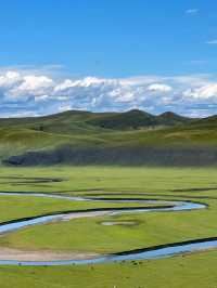 莫爾格勒景區，呼倫貝爾草原禁止焦慮。。