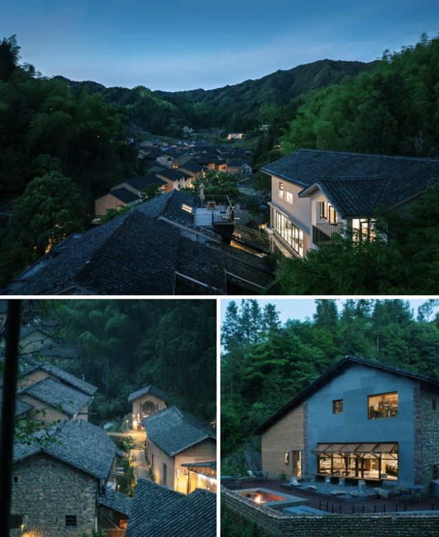 衢州未遲·星宿高田睡進星空下的山野古村落。